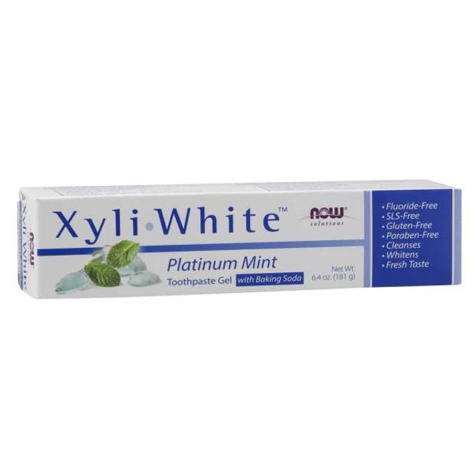 Hovedbilde NOW Xyliwhite Platinum Fluorfri Tannkrem