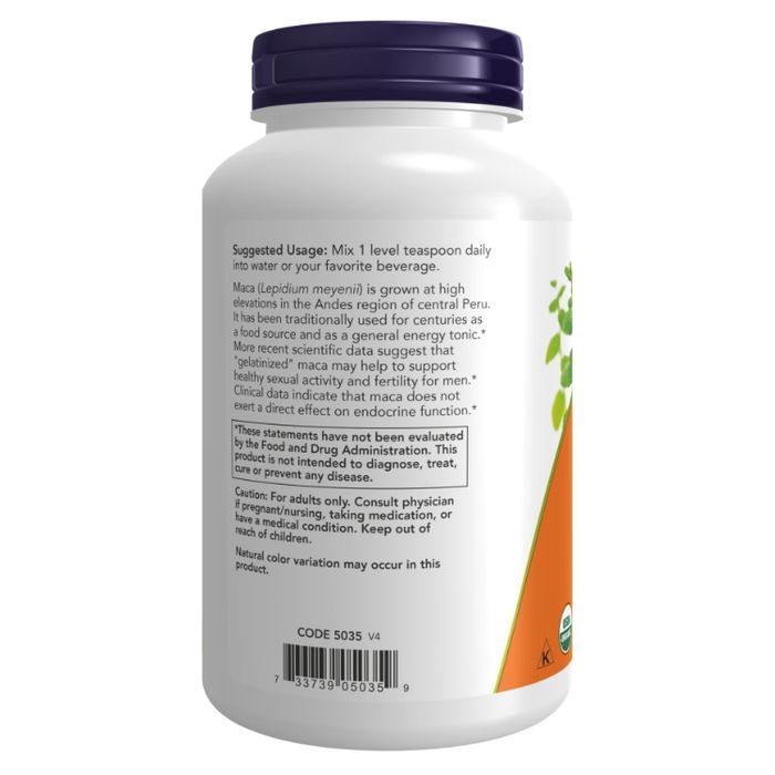 NOW Maca Rent Pulver