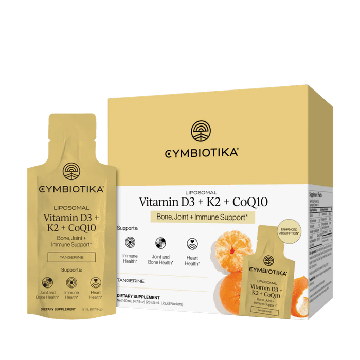 Cymbiotika Liposomal Vitamin D3 + K2 + CoQ10
