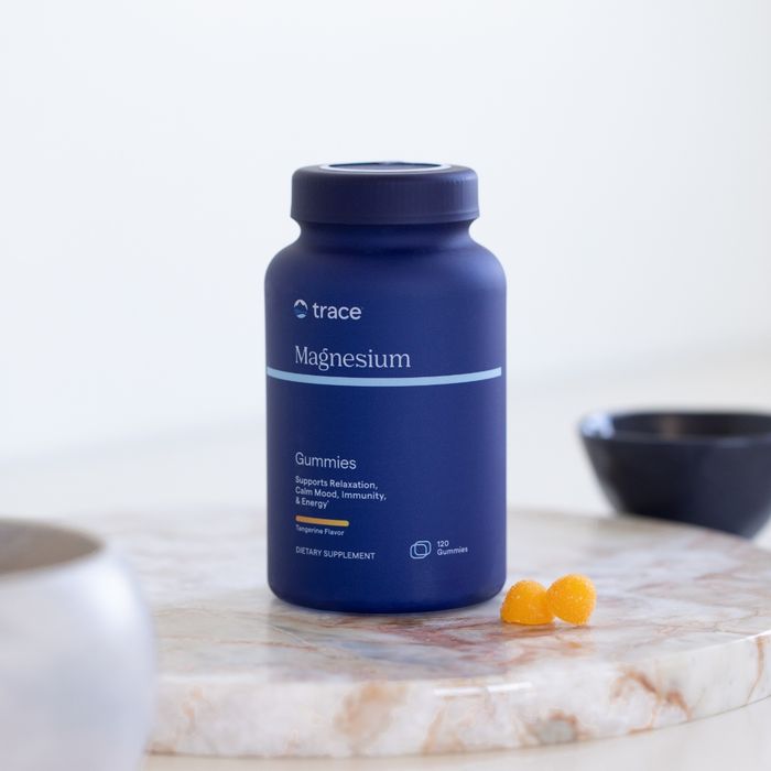Trace Minerals Magnesium Gummies Mandarin