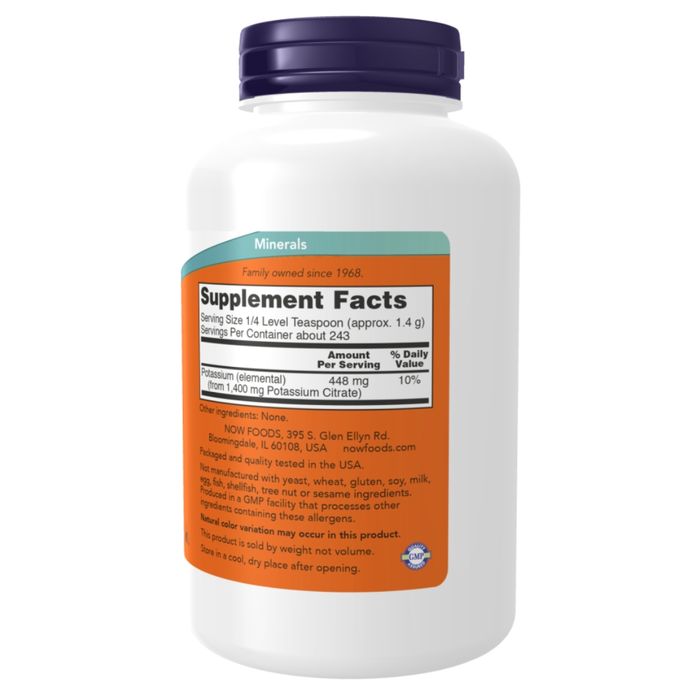 NOW Kaliumsitrat Pulver