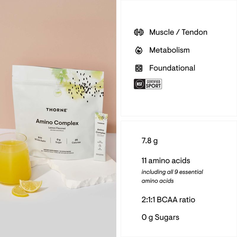 Thorne Amino Complex Sitron 30 x 7.6g