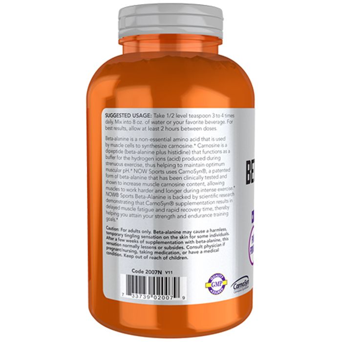 NOW Beta-Alanine pulver