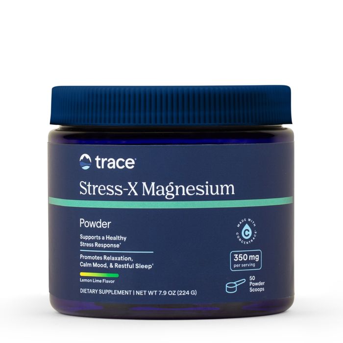 Trace Minerals Stress-X Magnesium Pulver Sitron Lime