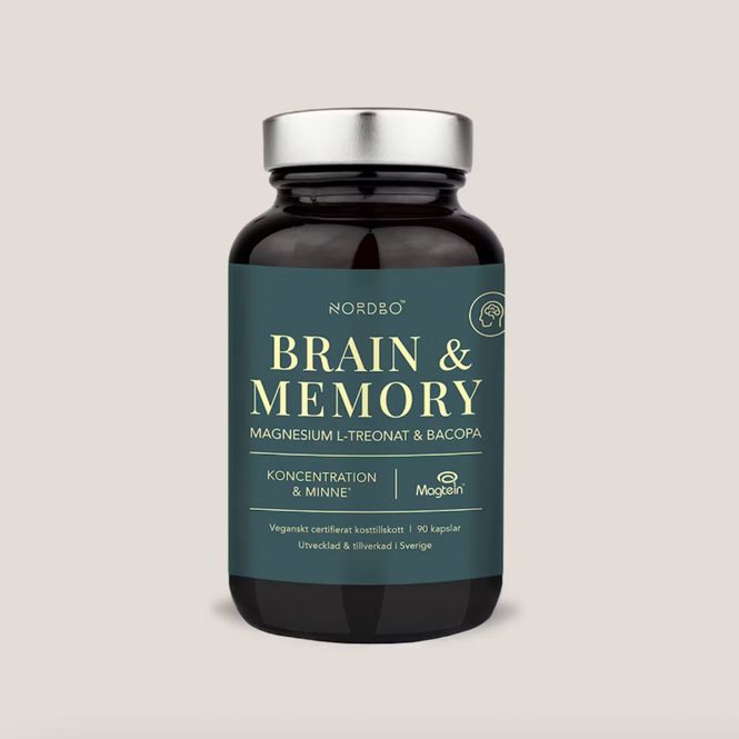 Hovedbilde NORDBO Brain & Memory Magnesium