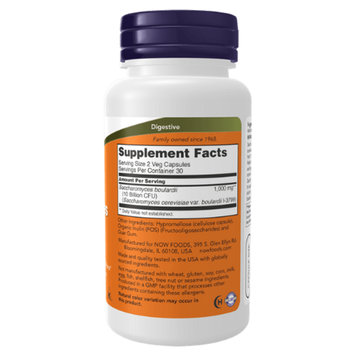 NOW Saccharomyces Boulardii