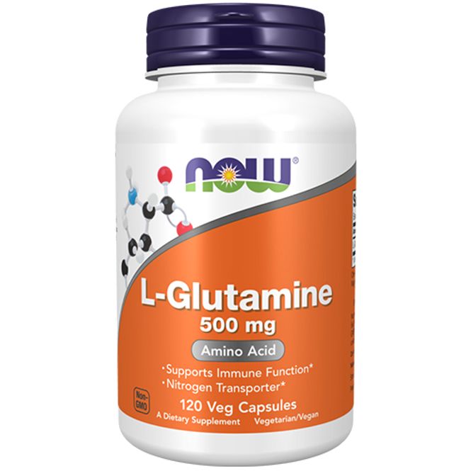 Hovedbilde NOW L-Glutamin 500 mg