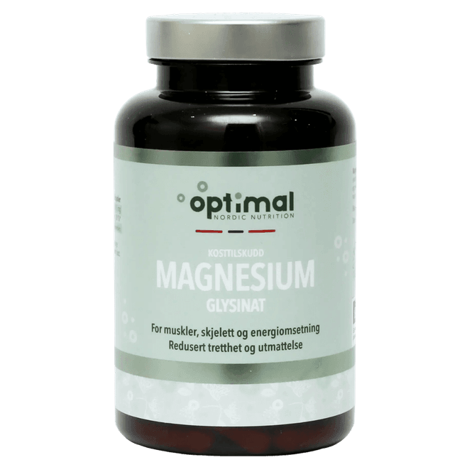 Hovedbilde Optimal Nordic Nutrition Magnesium Glysinat