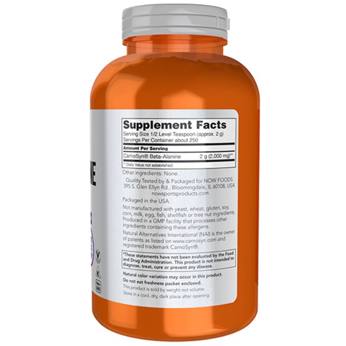 NOW Beta-Alanine pulver