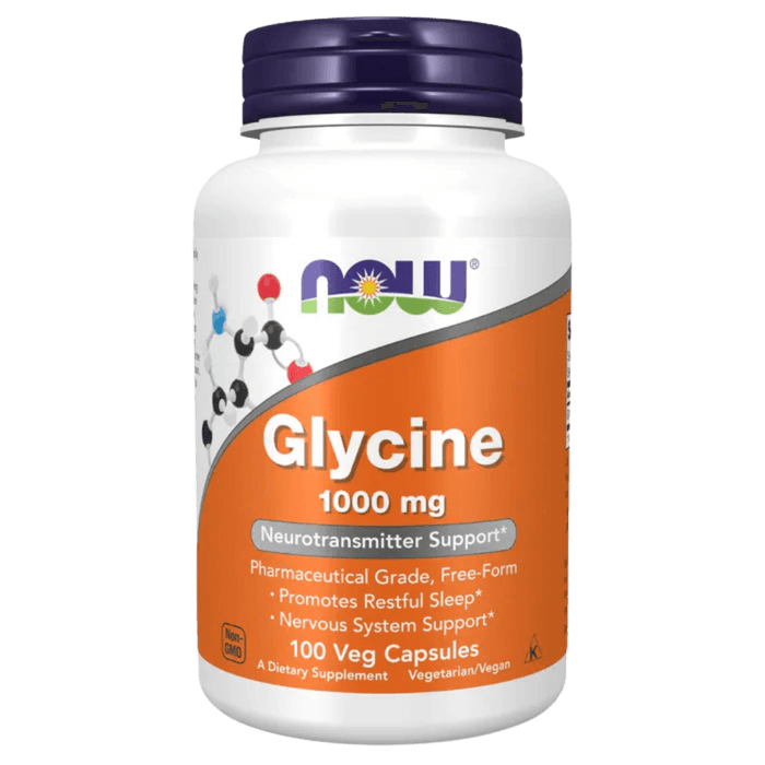 NOW Foods Glycine i kapselform