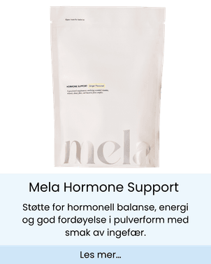 Hormone support pulver med smak av ingefær