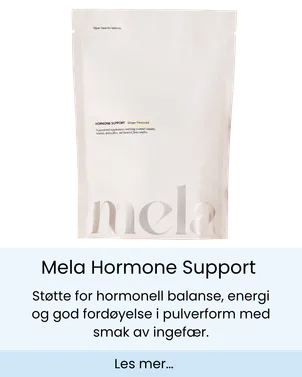 Hormone support pulver med smak av ingefær