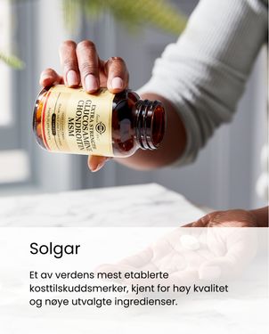 Solgar kosttilskudd krukke