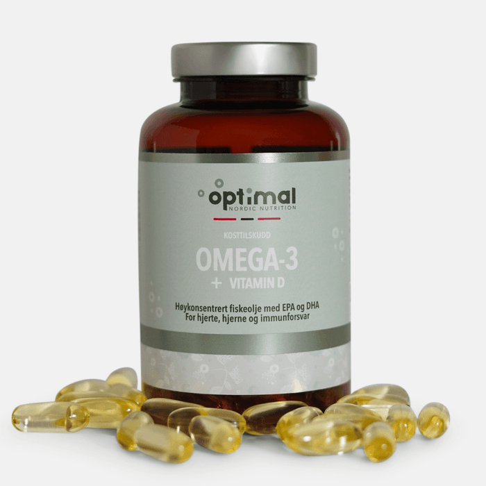 Optimal Nordic Nutrition Omega 3 + Vitamin D