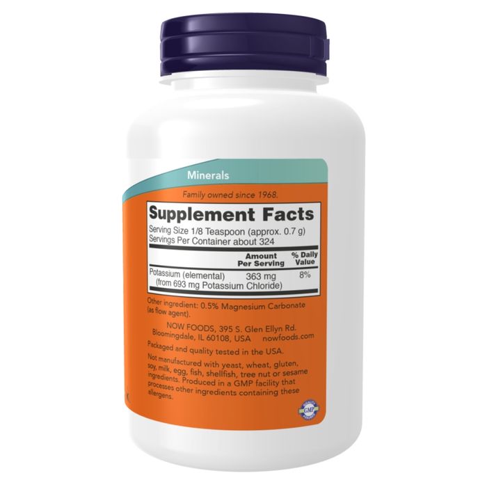 NOW Kaliumkloridpulver