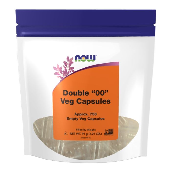 NOW Tomme Vegetariske Kapsler 