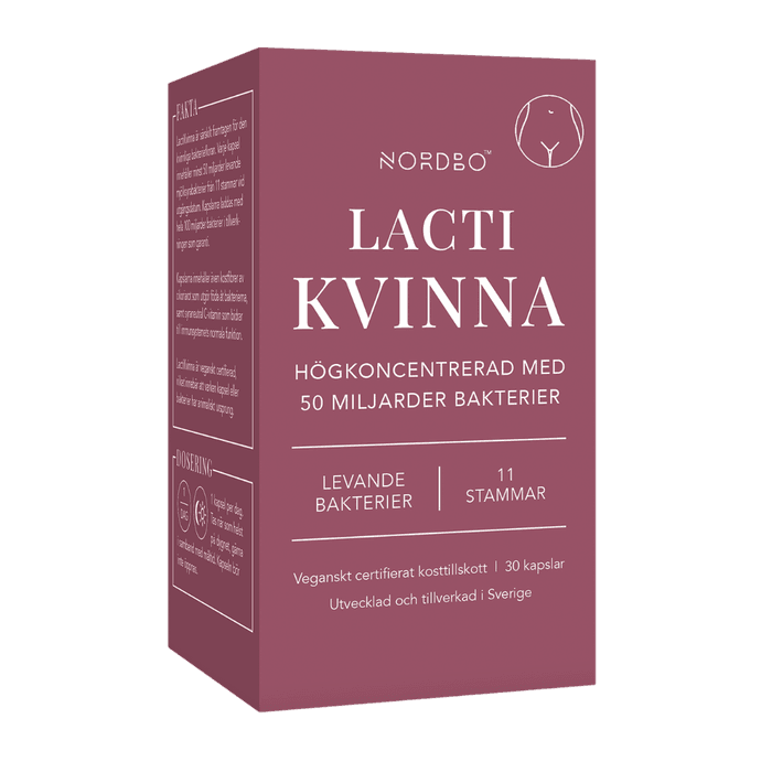 NORDBO LactiKvinna 30 kapsler