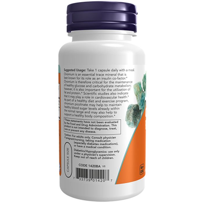 NOW Krompikolinat 200 mcg