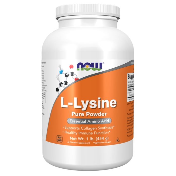 NOW L-Lysin Pulver